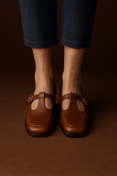 Kyrahnae | Orthopedic T-Strap Mary Jane Shoes