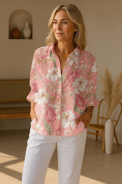 Frances | Elegant Bloom Blouse