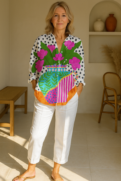 Amara | Blooming Vase Blouse