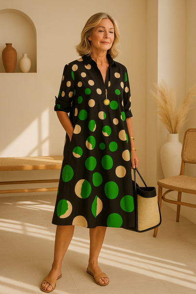 Naomi™ | Elegant Midi Dress