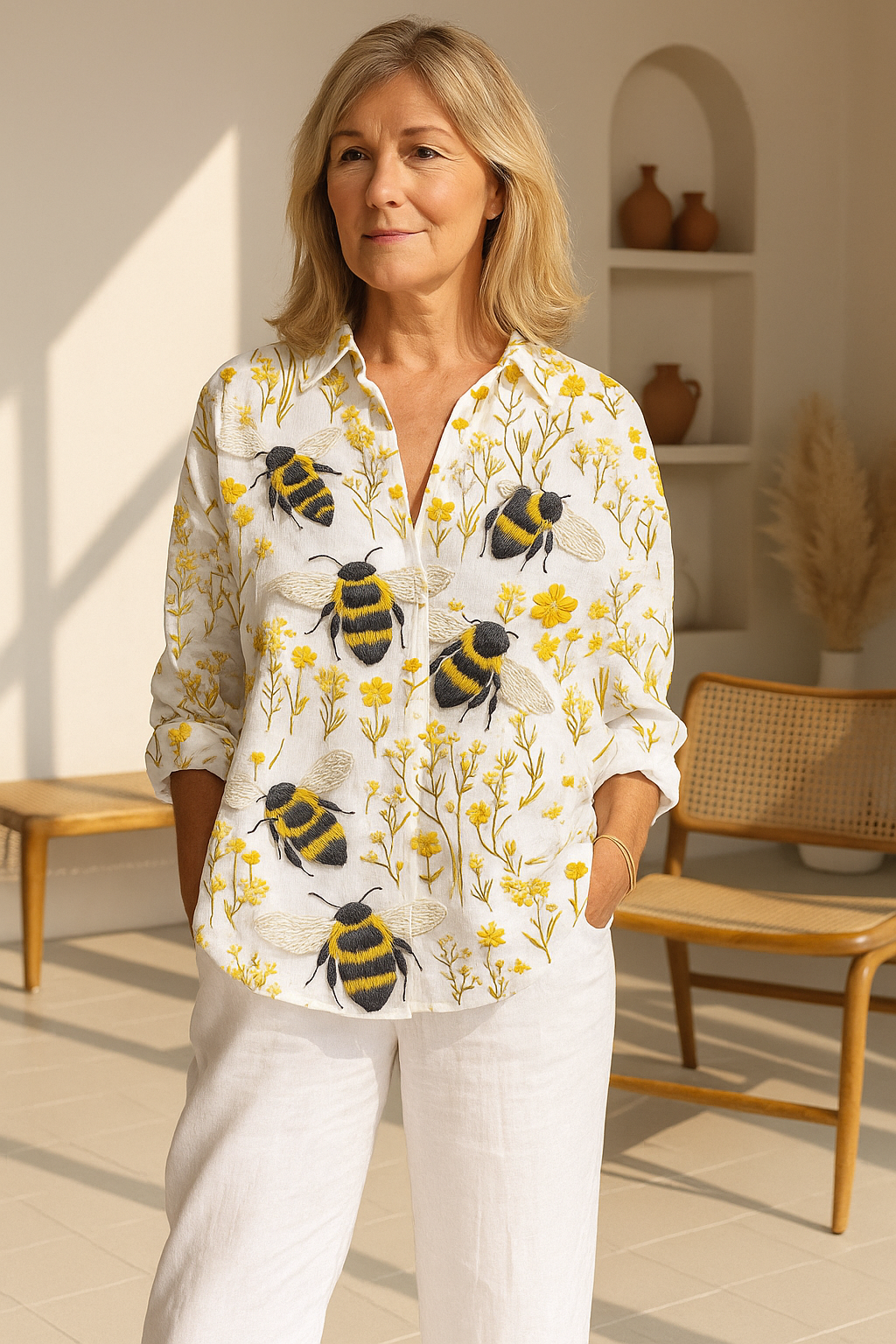 Fiorine | Golden Bee Blouse