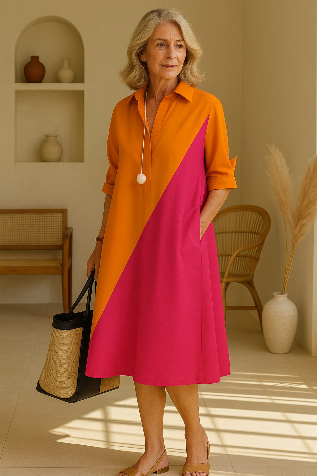 Kayla™ | Comfortable Midi Dress