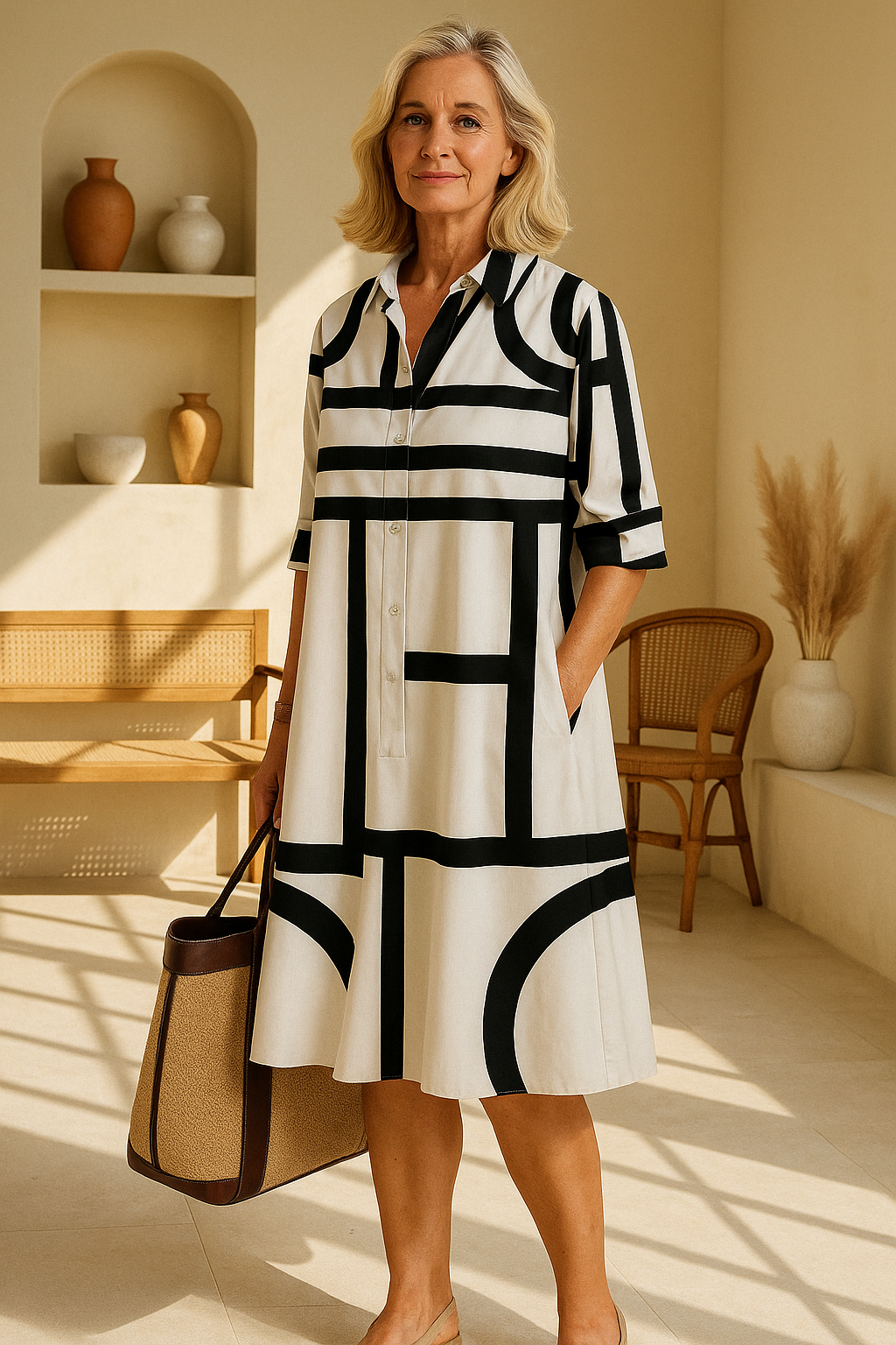Ellie™ | Stylish Midi Dress