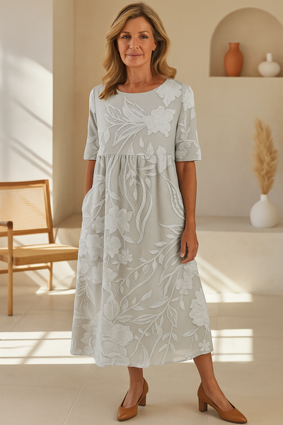 Mila | Classic Midi Dress