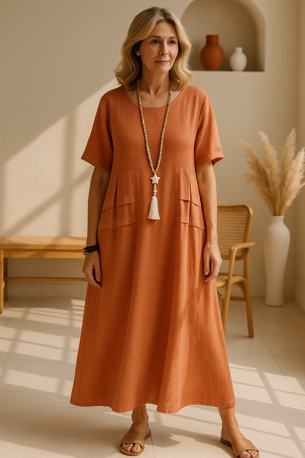 Zara | Chic Cotton Sundress