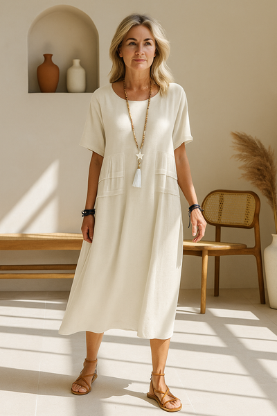 Zara | Chic Cotton Sundress