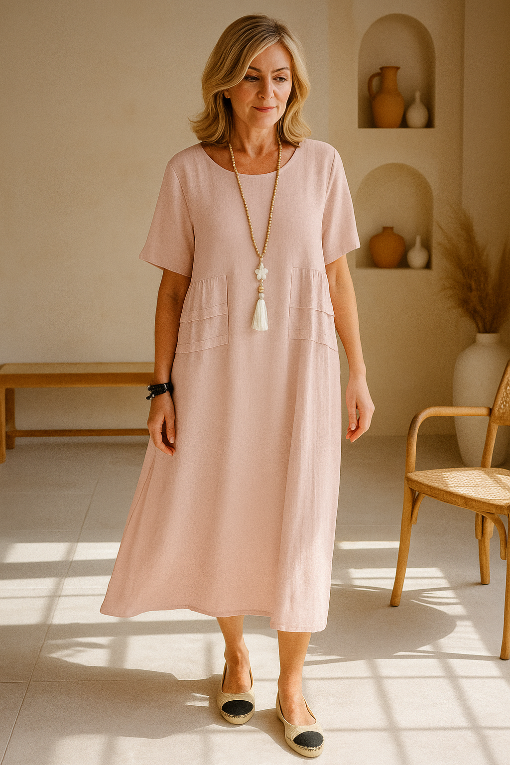 Zara | Chic Cotton Sundress