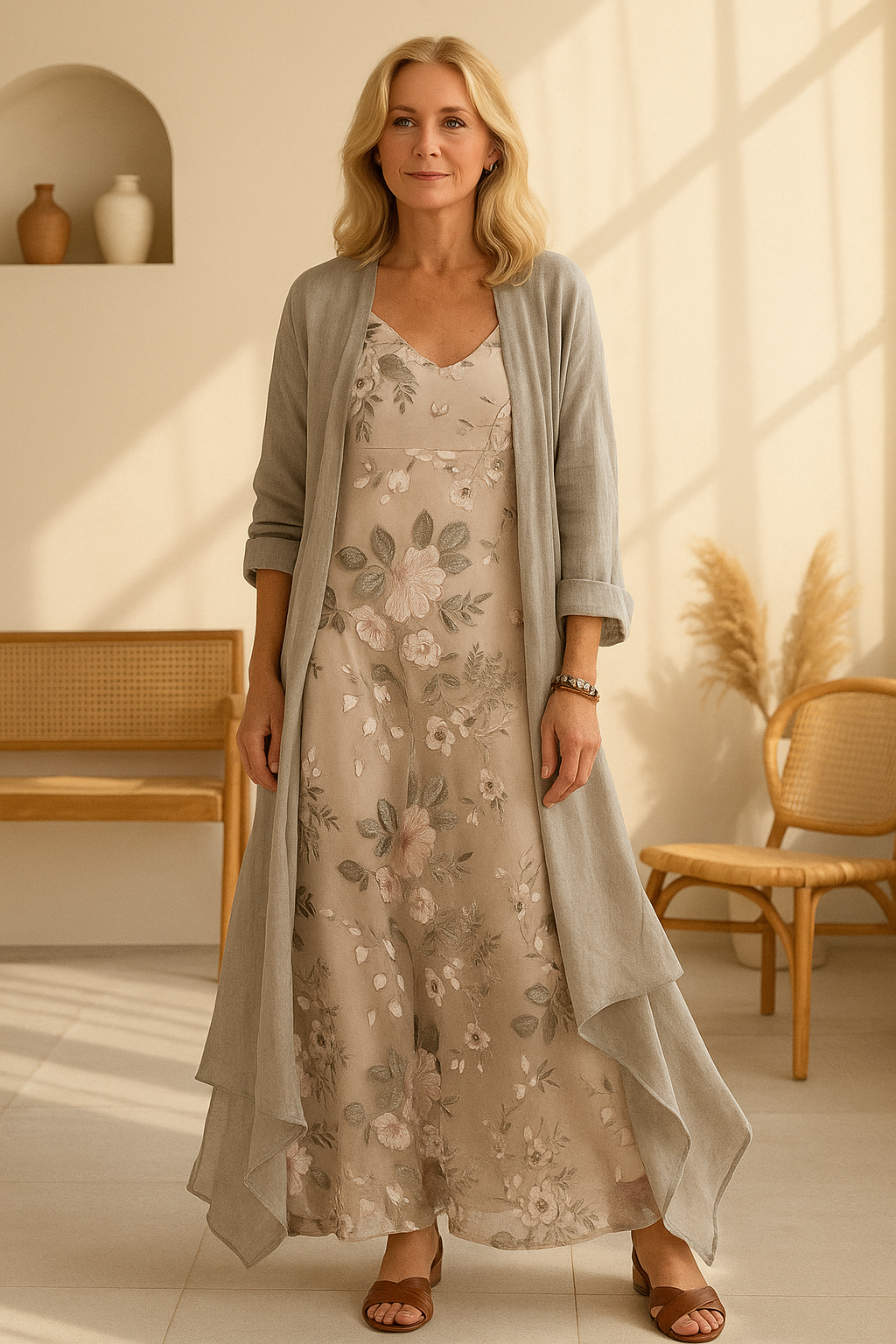 Mara | Chic Maxi Dress Set