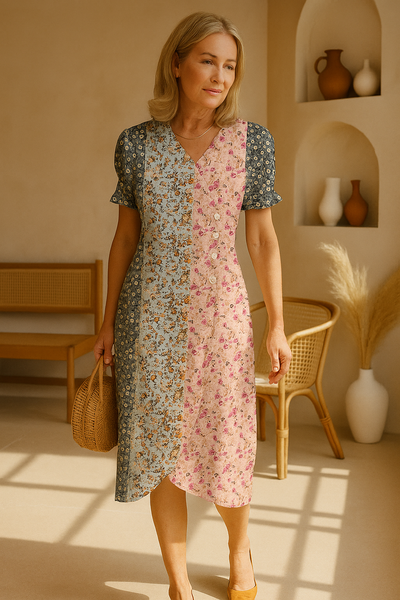 Soleil | Boho Floral Summer Dress