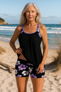 Arabelle | Floral Print Tankini Set