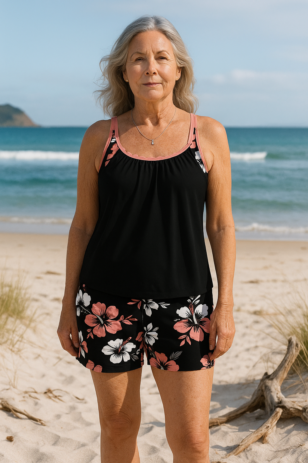 Arabelle | Floral Print Tankini Set