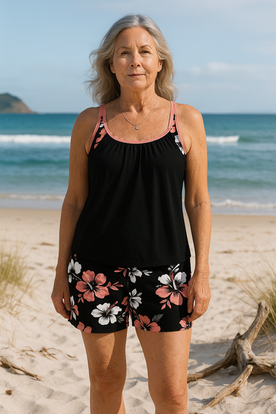 Arabelle | Floral Print Tankini Set