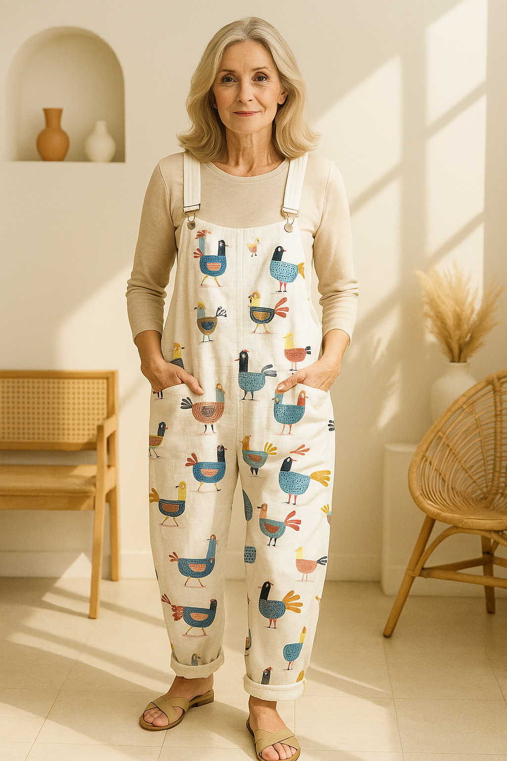 Petra | Casual Vintage Jumpsuit