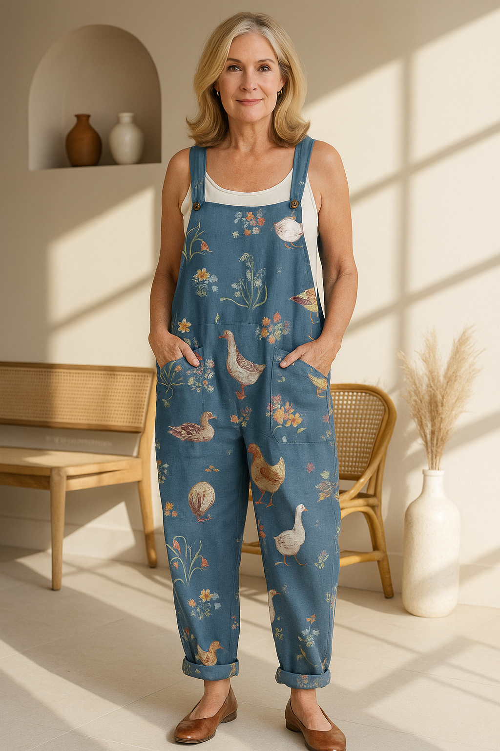 Chelsea | Lightweight Vintage Jumpsuit