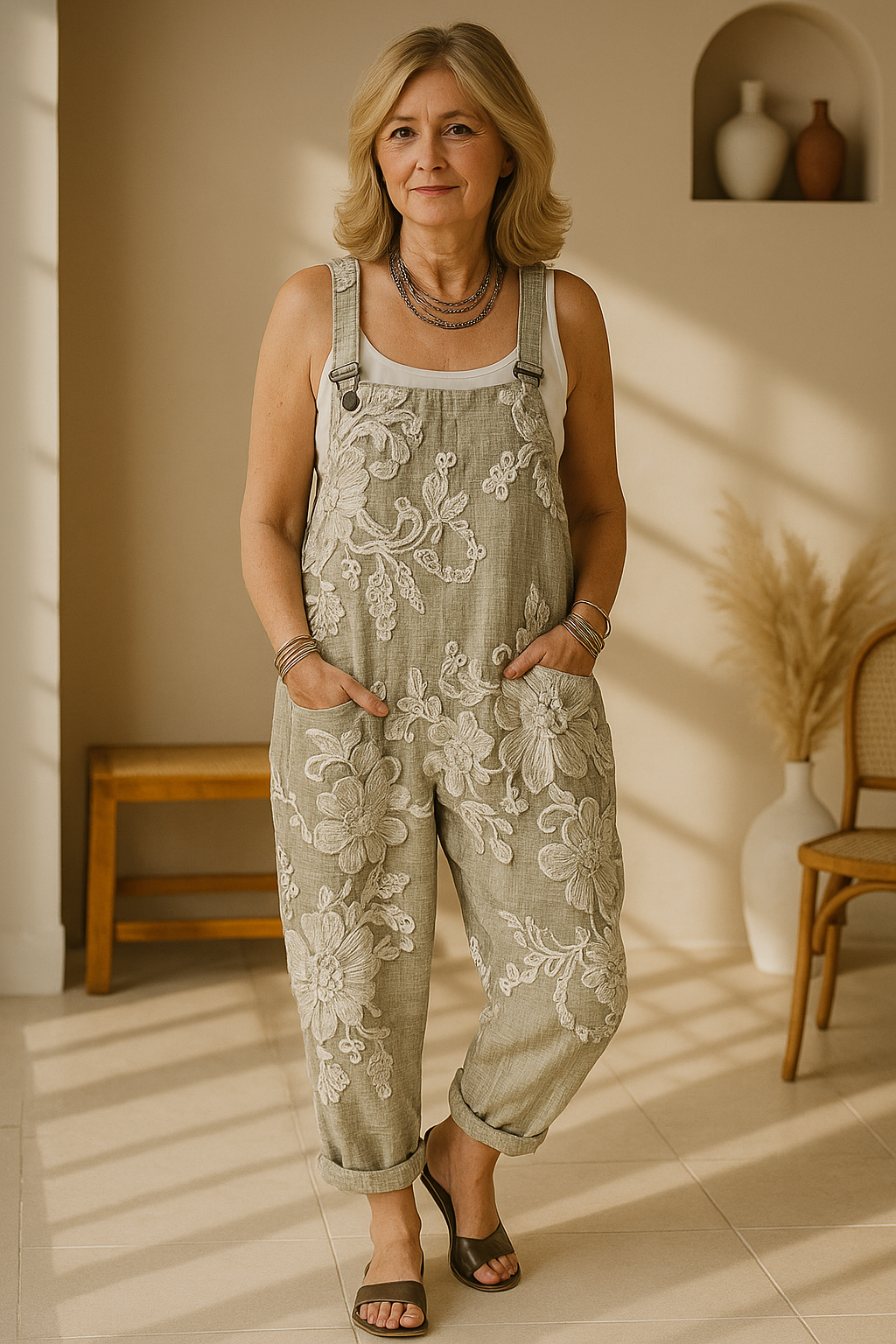 Davi | Lightweight Vintage Jumpsuit