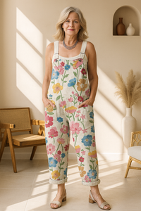 Naomie | Lightweight Vintage Jumpsuit