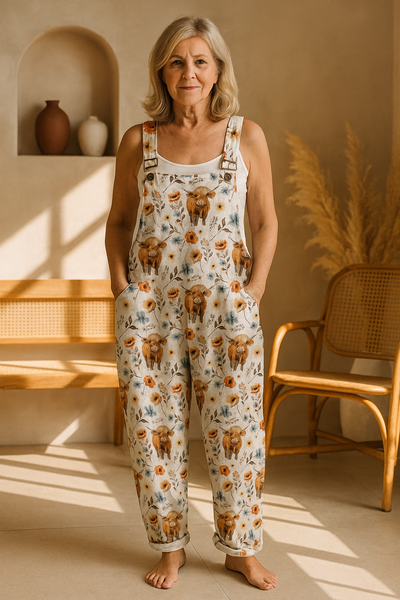 Victoria | Lightweight Vintage Jumpsuit