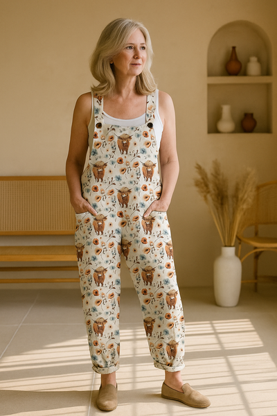 Victoria | Lightweight Vintage Jumpsuit