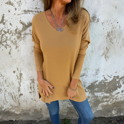 Leona™ | Relaxed V-Neck Tunic