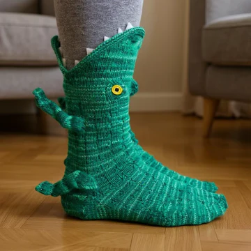 Crocotail | Funky Crocodile Socks