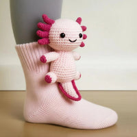 Dazzle | Adorable Pink Dragon Socks