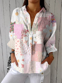 Fanny | Patchwork Daisy Blouse