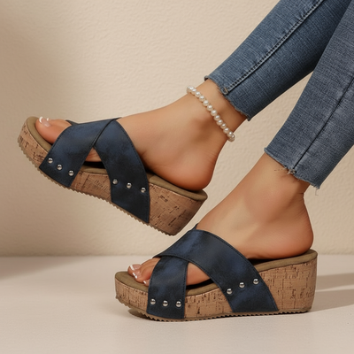 Elara - Boho Wedge Sandals