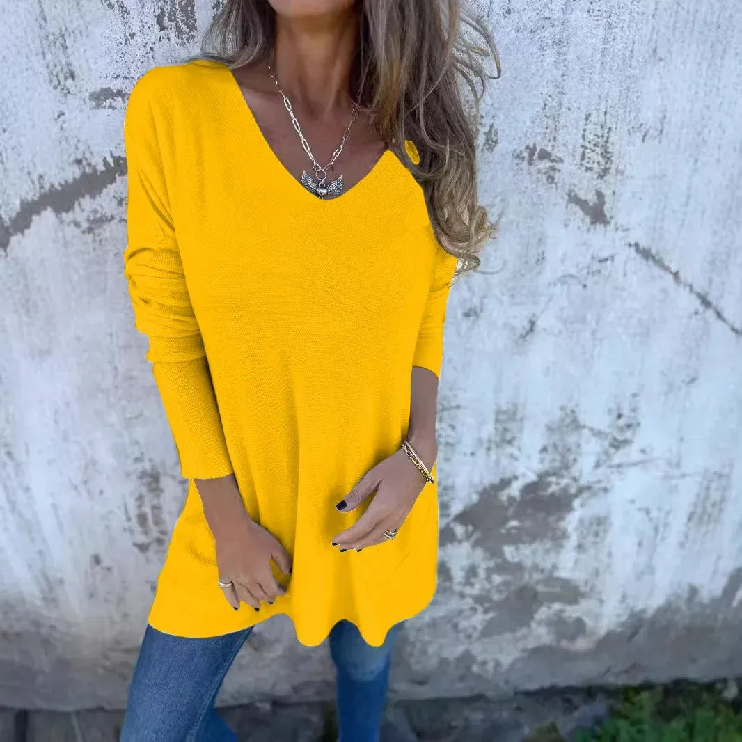 Leona™ | Relaxed V-Neck Tunic