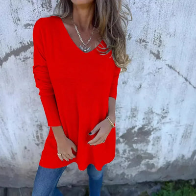 Leona™ | Relaxed V-Neck Tunic