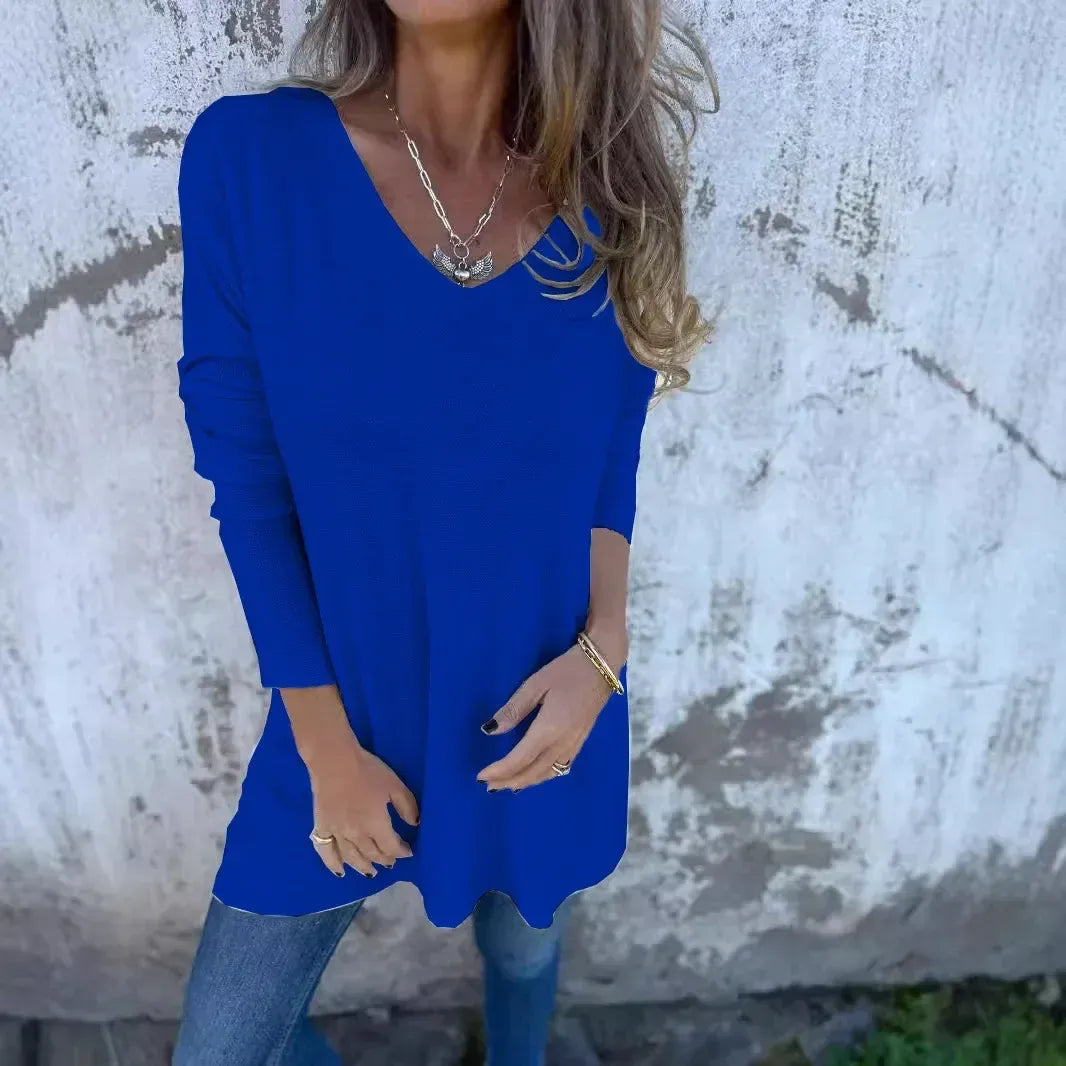 Leona™ | Relaxed V-Neck Tunic