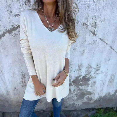 Leona™ | Relaxed V-Neck Tunic
