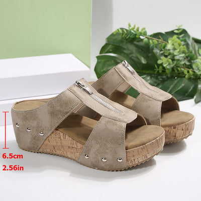 Laurelle - Stylish Wedge Sandals