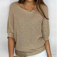 Zaphina - Relaxed Knit Top